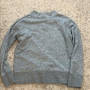 Grey (half) turtle neck